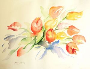 Voir le détail de cette oeuvre: bouquet de printemps
