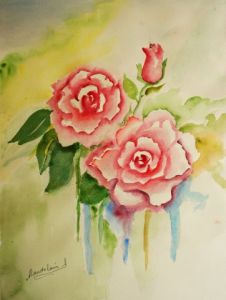 Voir le détail de cette oeuvre: roses epanouies